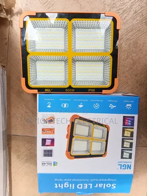 Potable Solar Flood Light With Charger Spot