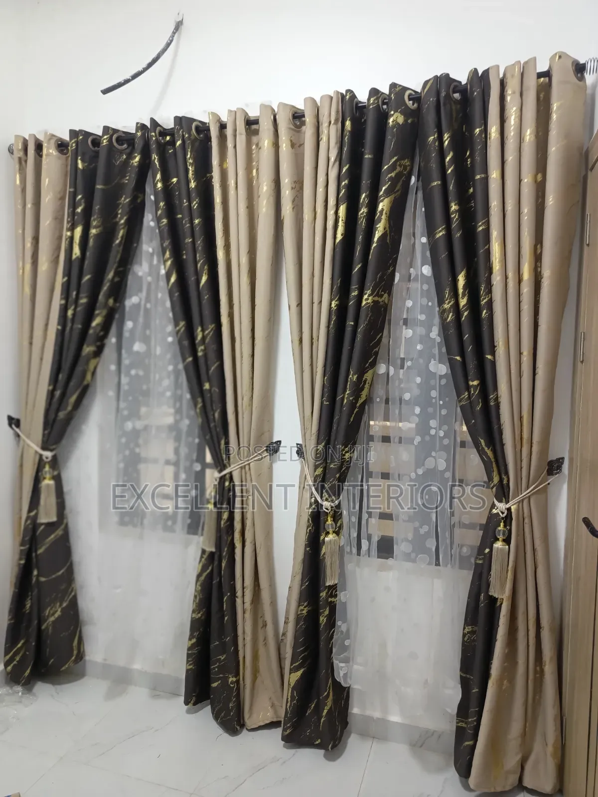 Quality Turkey Board Designed Curtain.