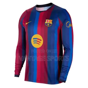 Barcelona Home Jersey Long Sleeve 2026/27