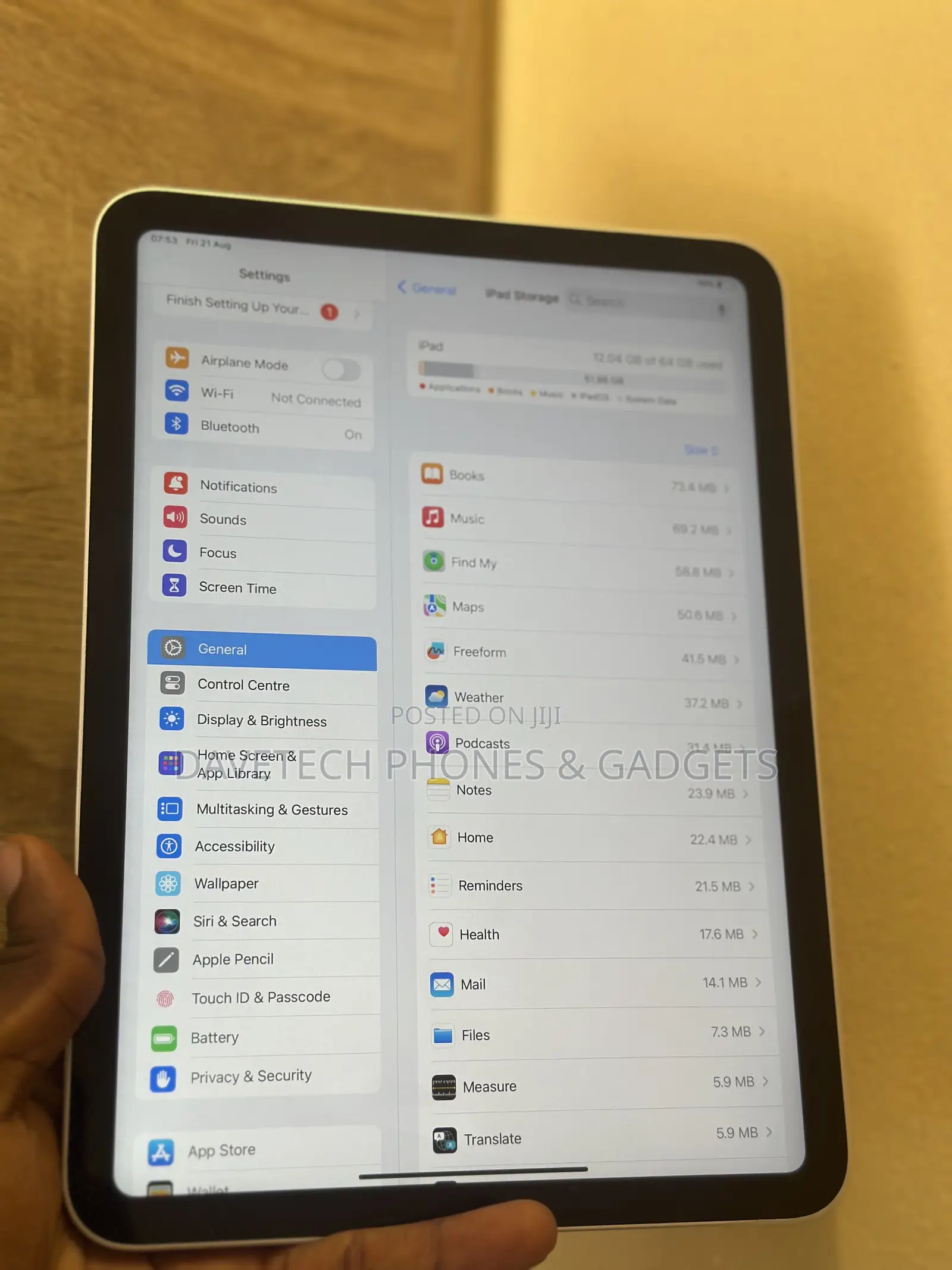 Apple iPad 10.2 (2020) Wi-Fi 64 GB Silver