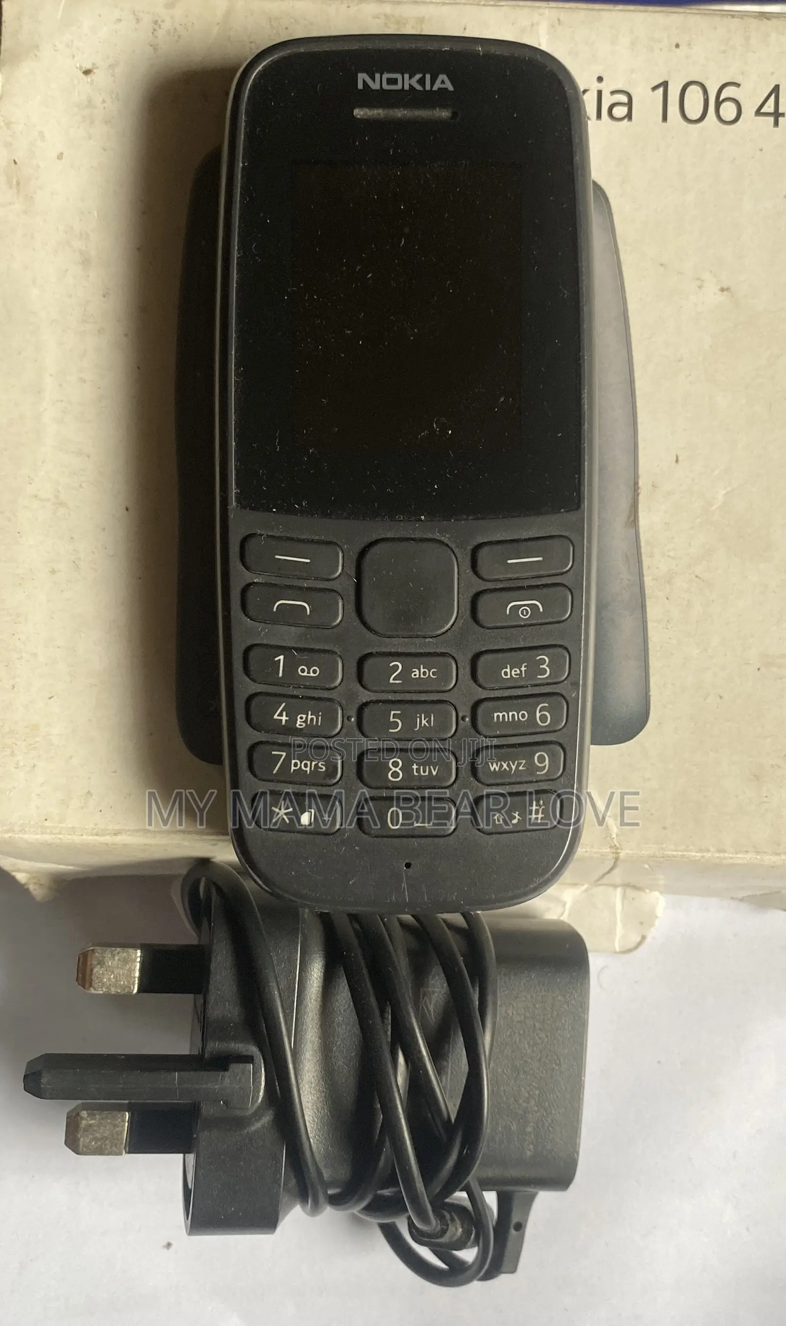 New Nokia 106 Black