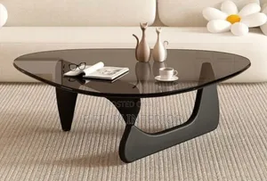 Simple Design Black Color Center Table