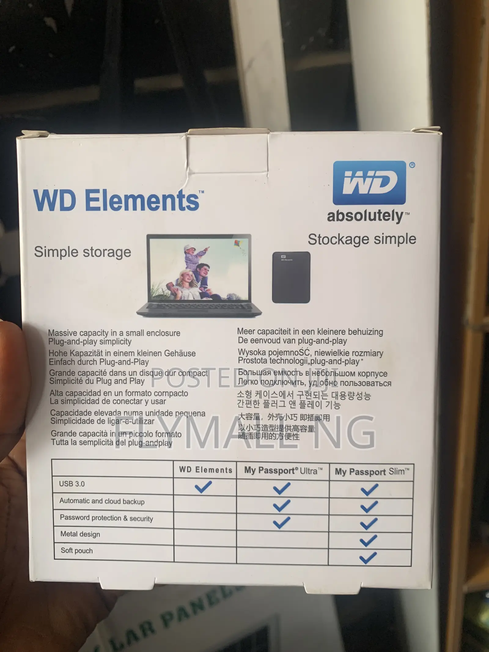 WD Elements Portable Hard Drive