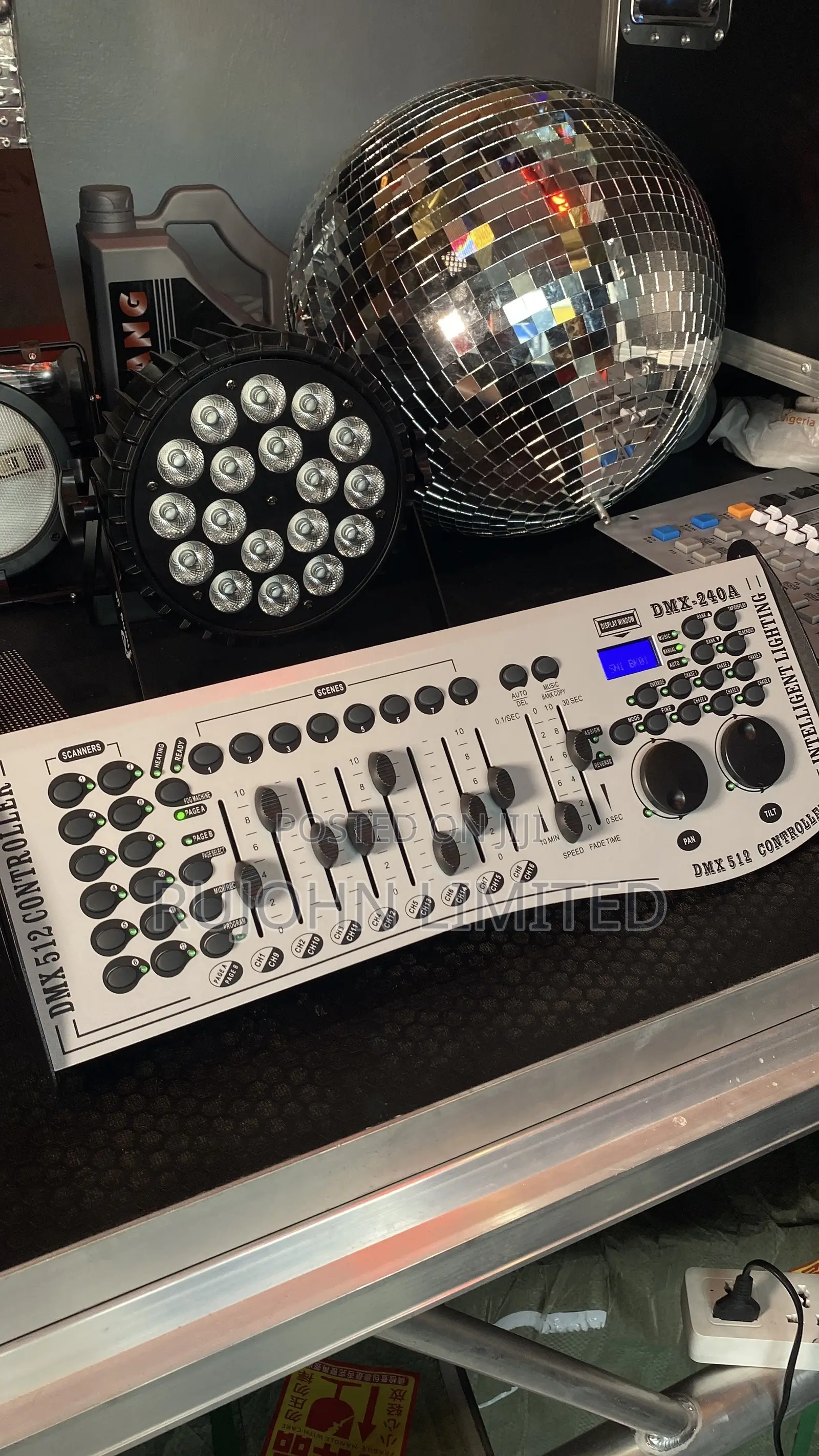 DMX 240A Lighting Controller
