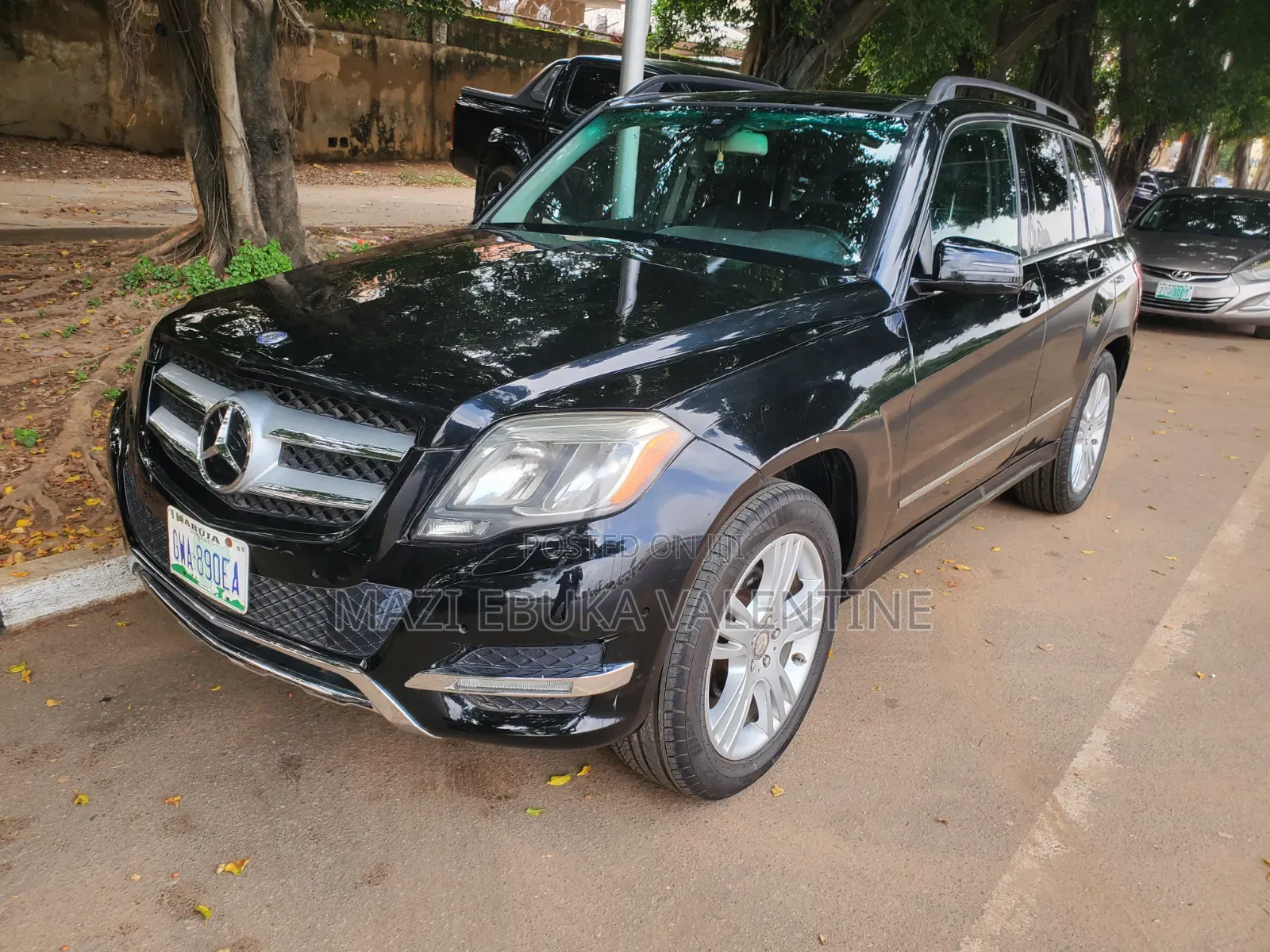 Mercedes-Benz GLK-Class 2014 Matt Black