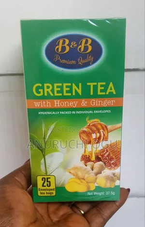 ( B B ) Green Tea With Honey and Ginger