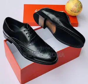 Black Leather Classic Shoe