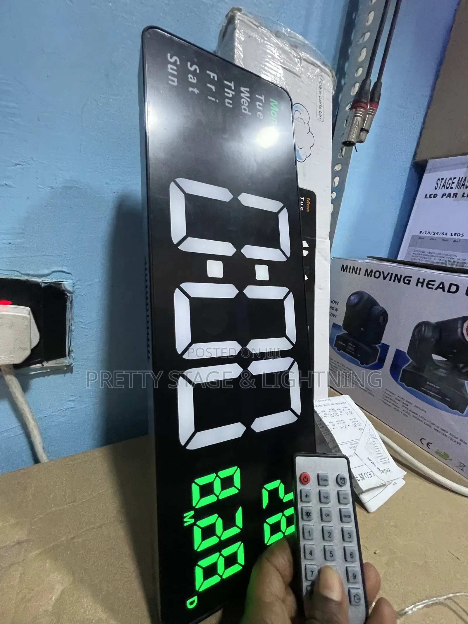 Led Digital Wall Clock