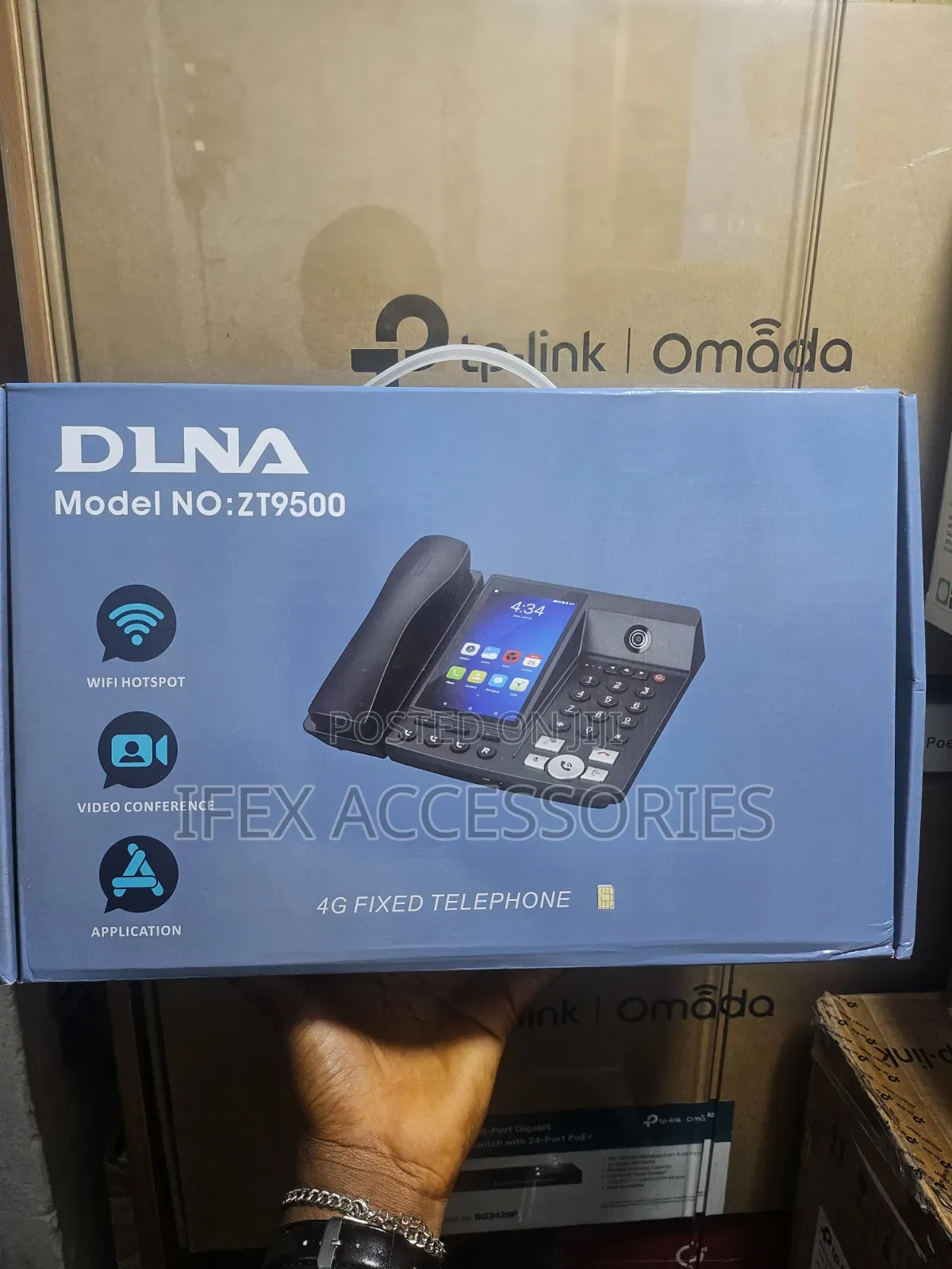 New Mobile Phone Blue