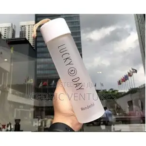 Portable Glass Water Bottle - 350ml