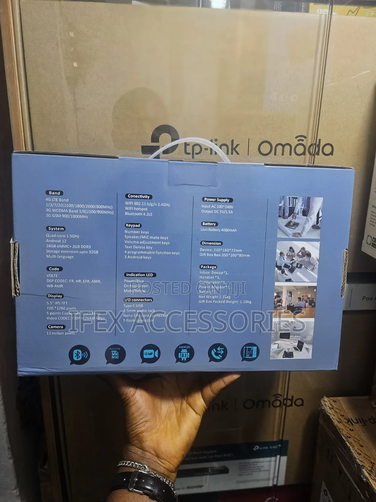 New Mobile Phone Blue