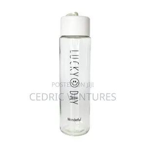 Portable Glass Water Bottle - 350ml