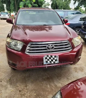Toyota Highlander Limited 4x4 2009 Burgundy