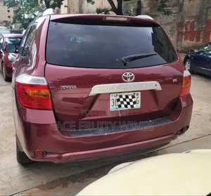 Toyota Highlander Limited 4x4 2009 Burgundy