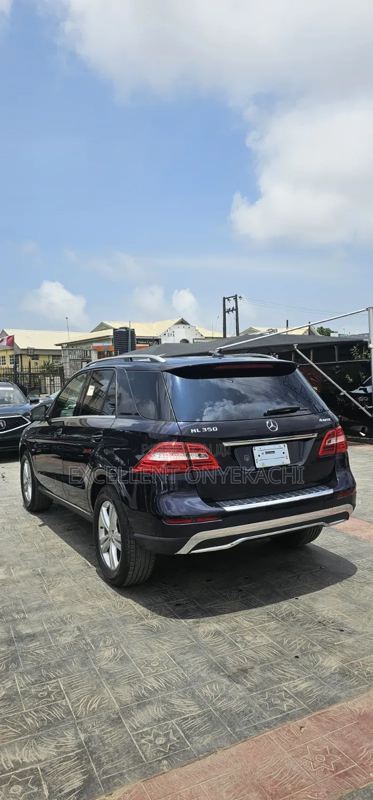 Mercedes-Benz M Class 2012 Blue