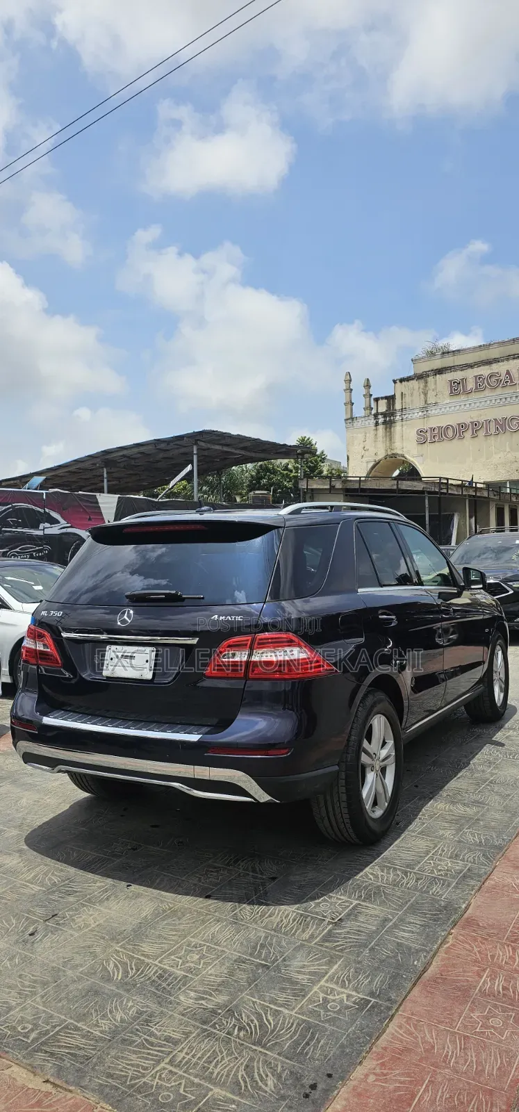 Mercedes-Benz M Class 2012 Blue