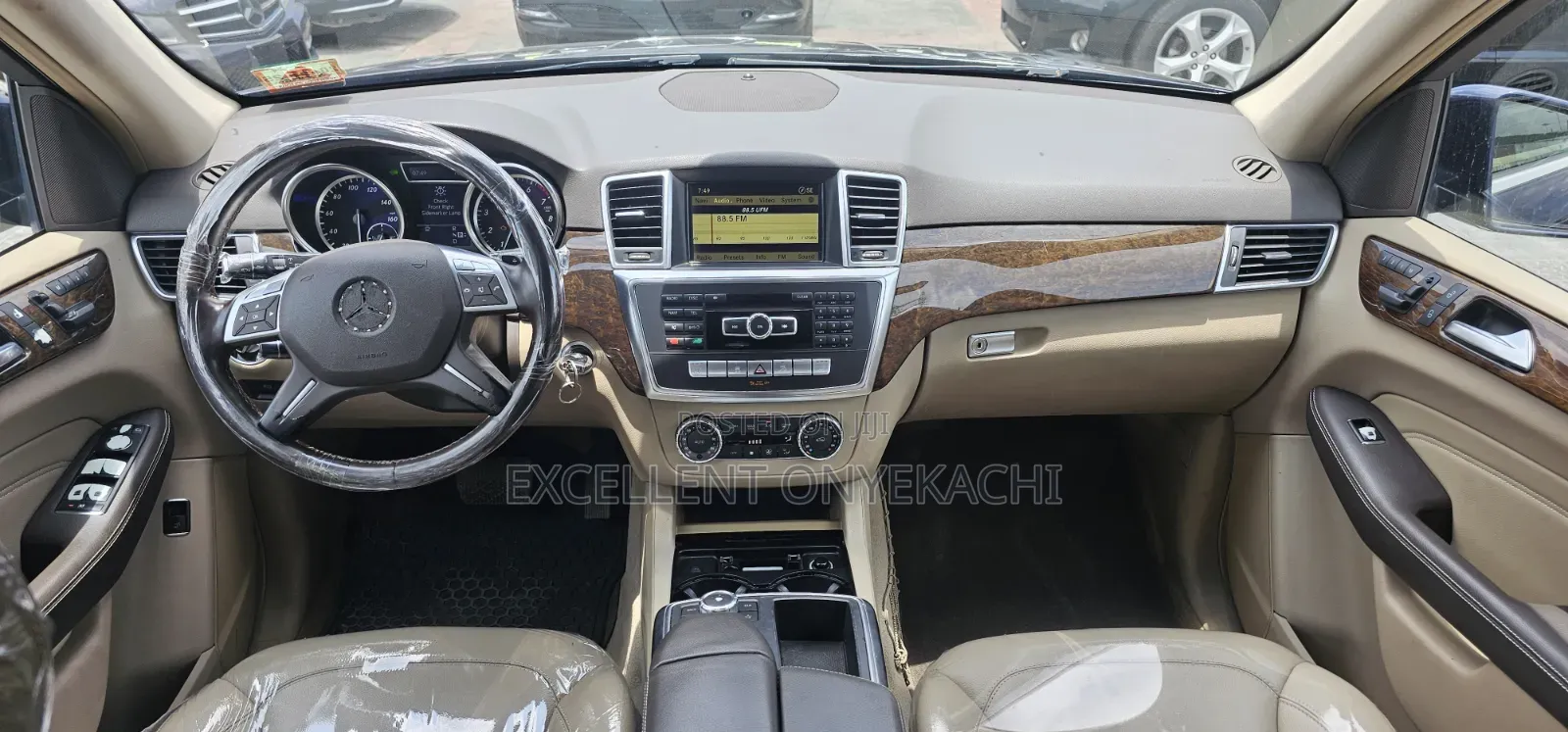 Mercedes-Benz M Class 2012 Blue