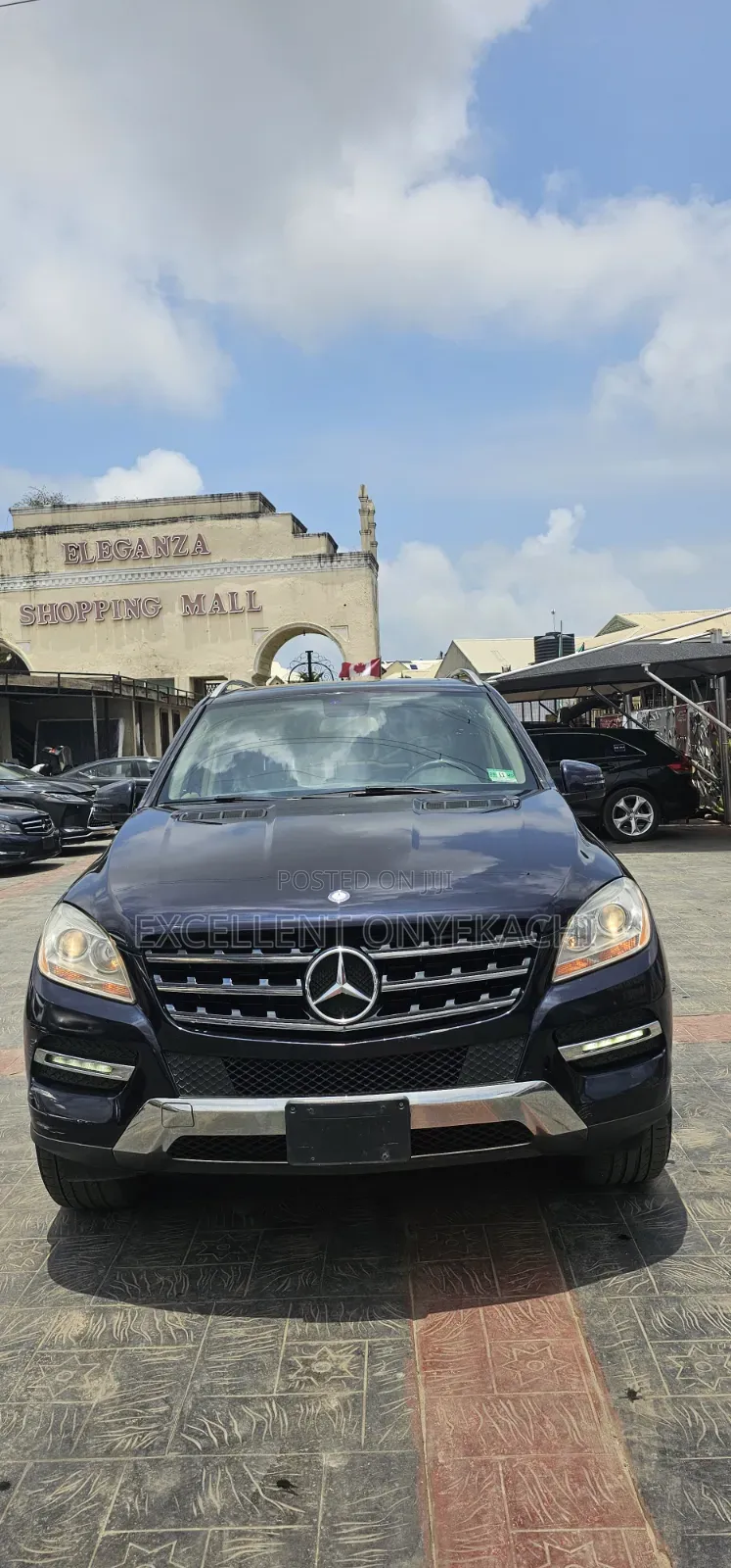 Mercedes-Benz M Class 2012 Blue