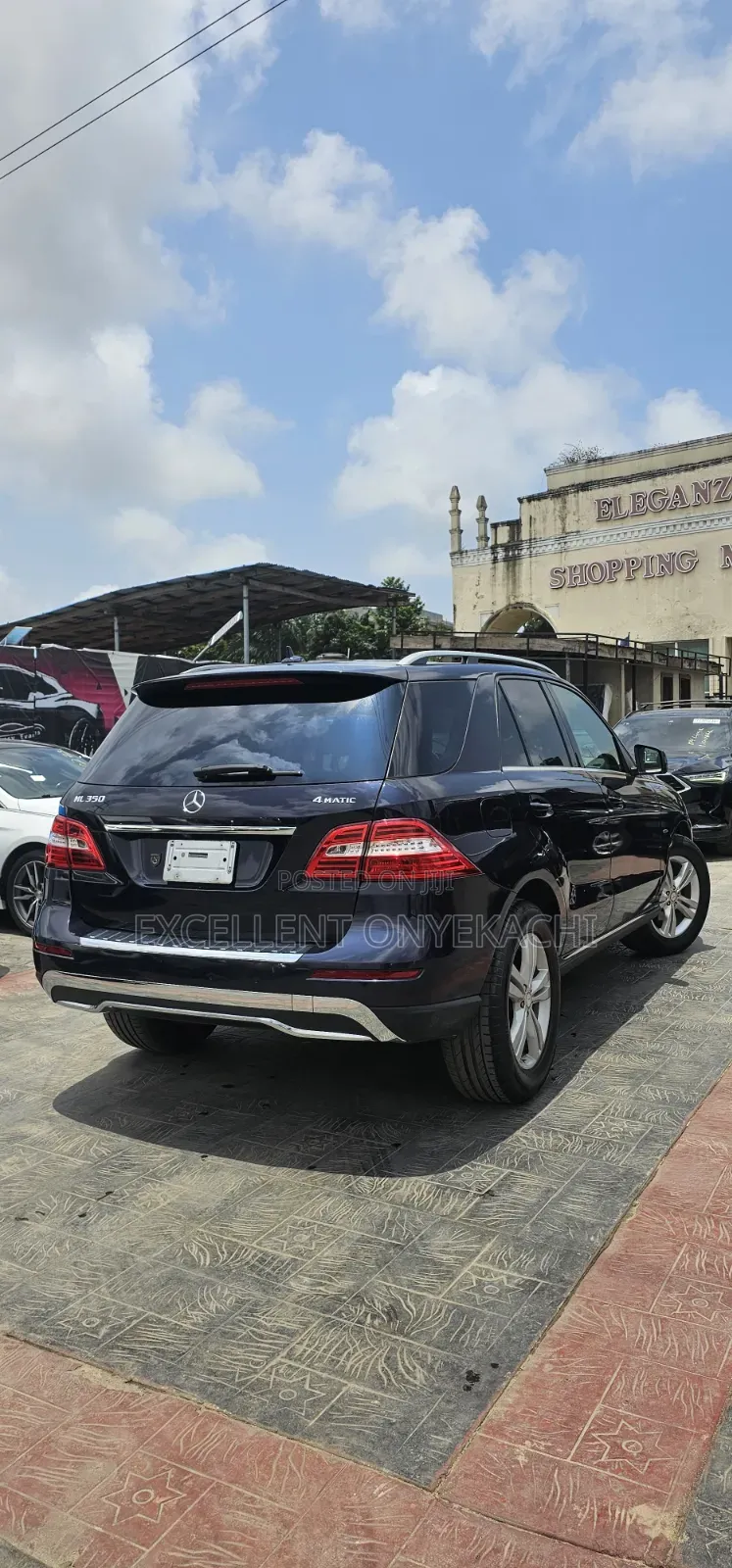 Mercedes-Benz M Class 2012 Blue