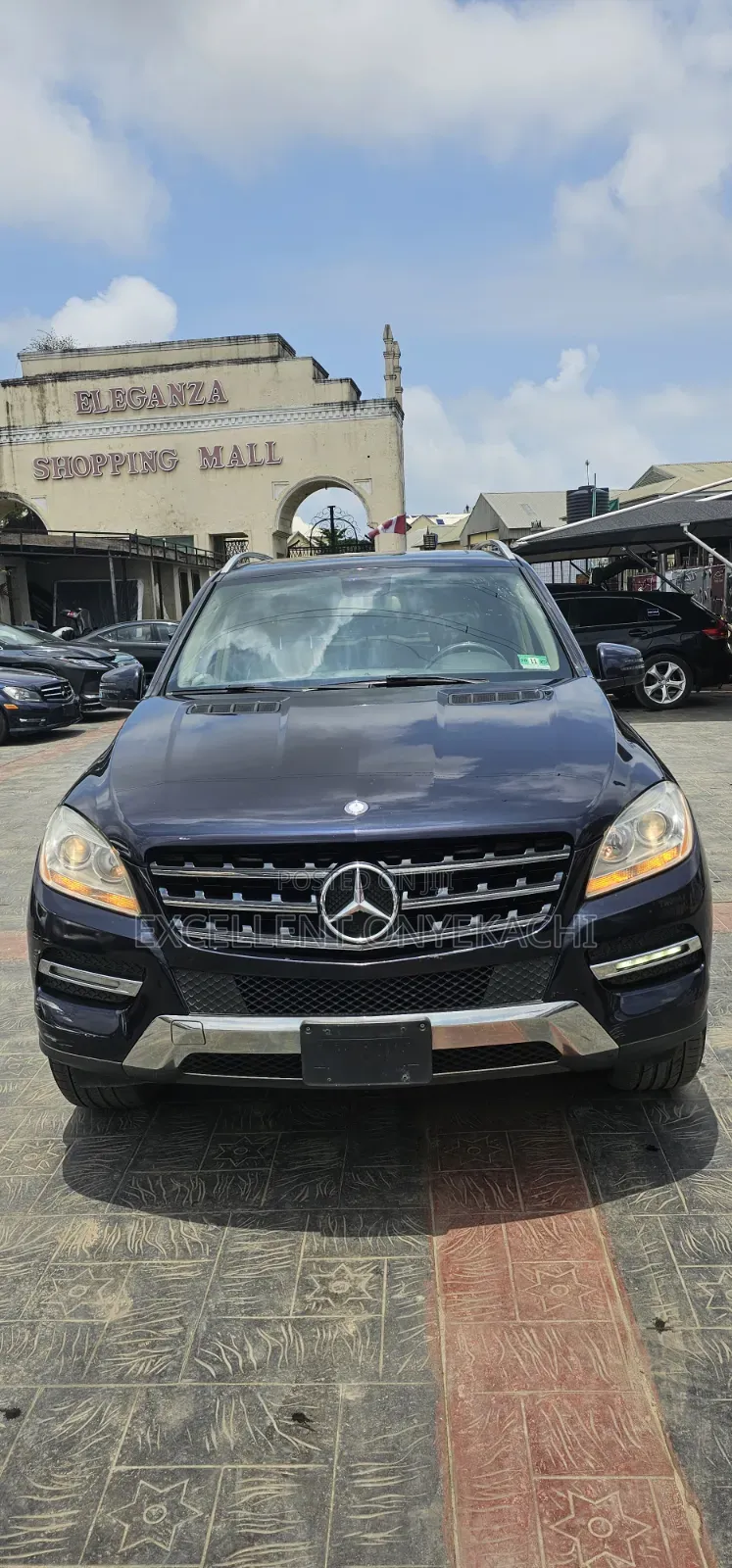 Mercedes-Benz M Class 2012 Blue