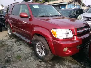 Toyota Sequoia 2006 Maroon