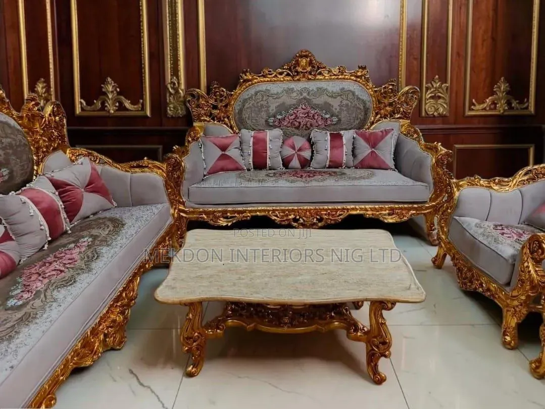 Full Set of (7) Seven Seater Royal Sofa