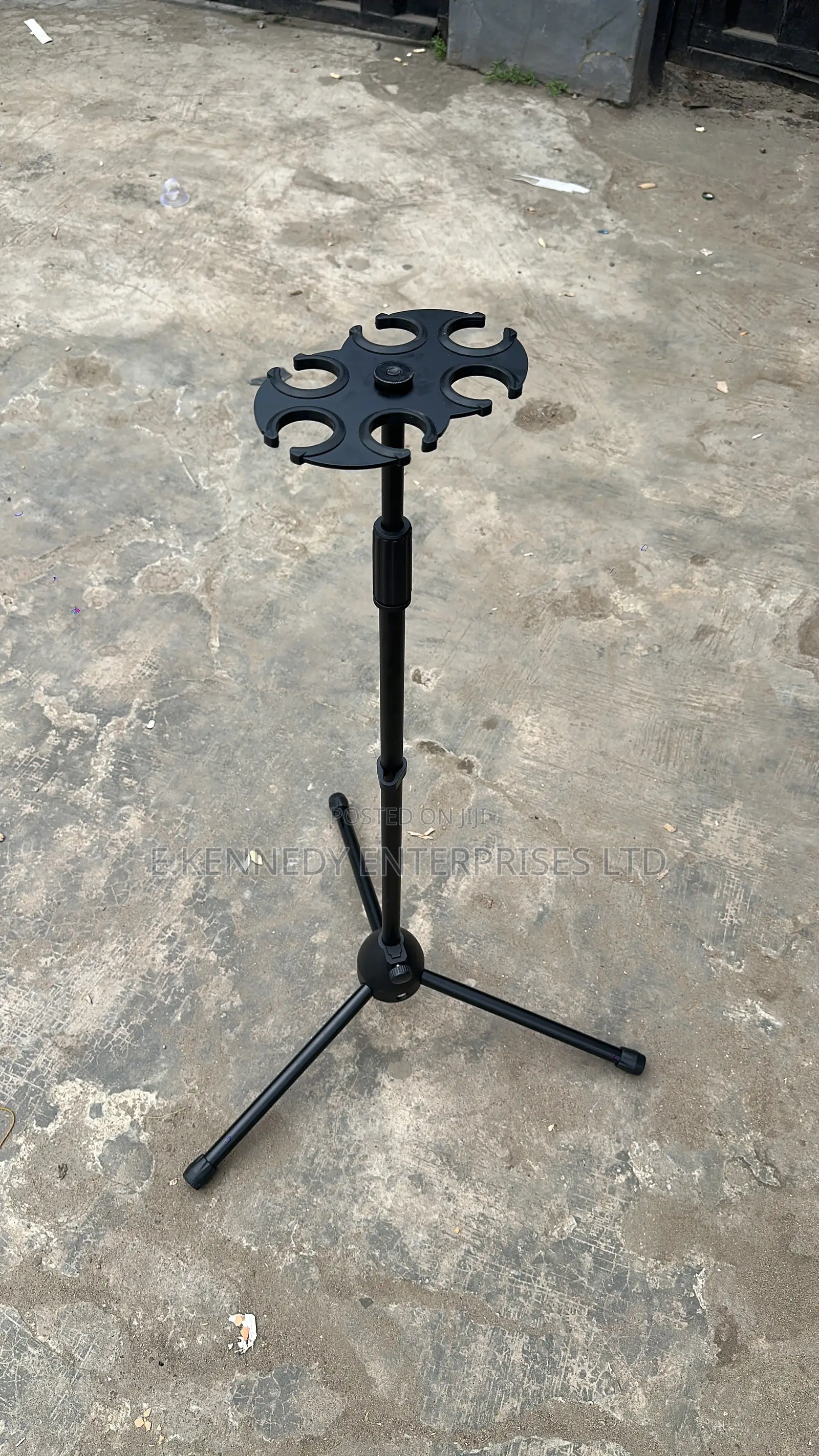 6in1 Multiple Microphone Holder Stand