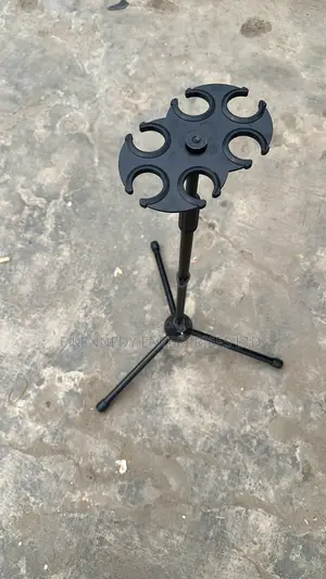 6in1 Multiple Microphone Holder Stand