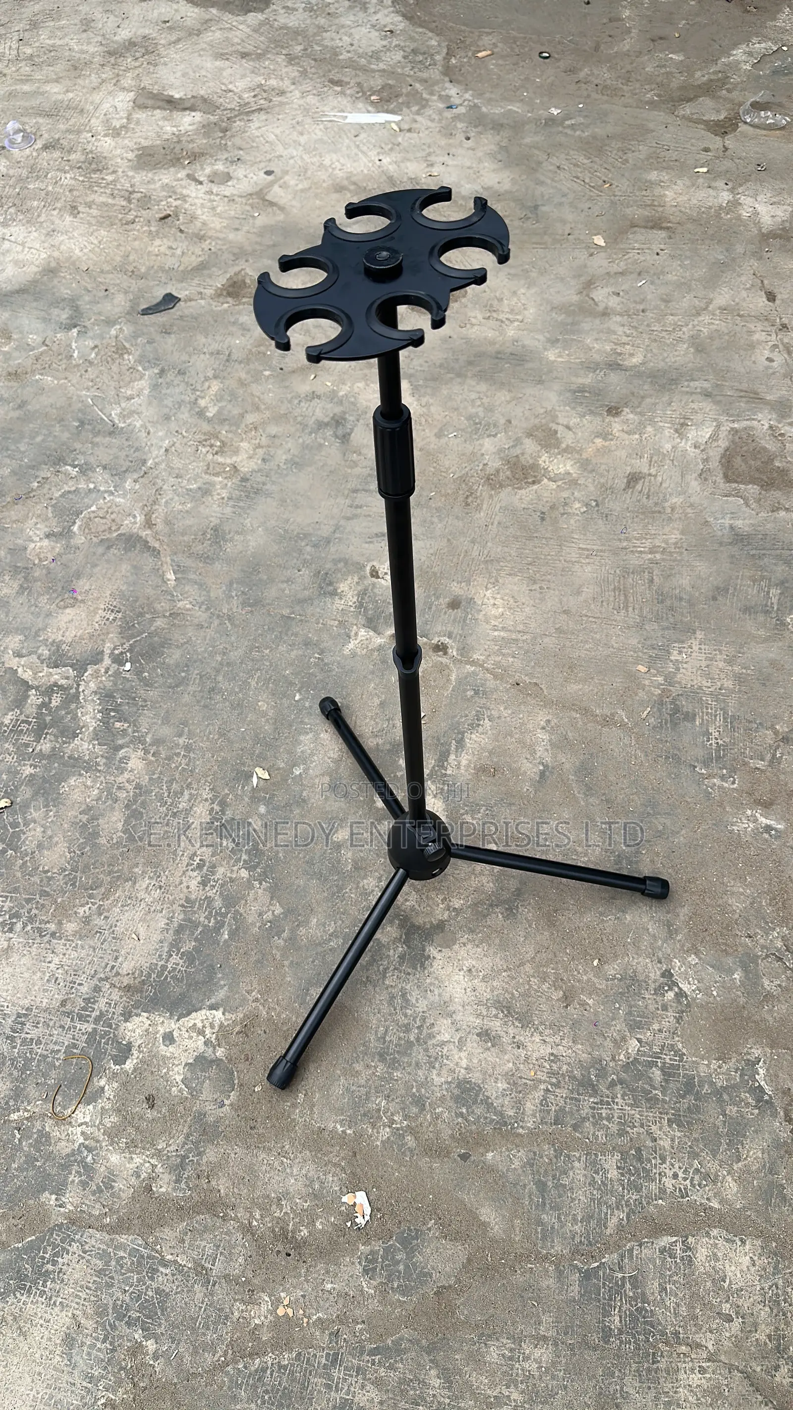 6in1 Multiple Microphone Holder Stand