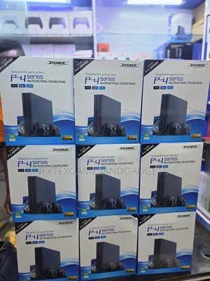 Charging Dock and Cooling Stand for Ps 4 Consoles