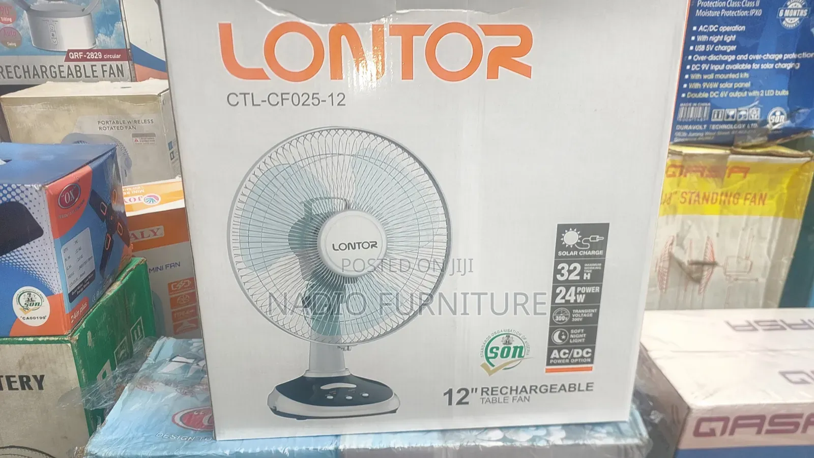 Lontor Table Fan