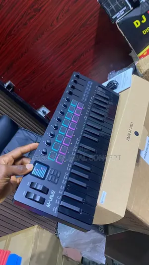M-Vave 37-Key USB MIDI Keyboard Controller With Drum Pads Knobs