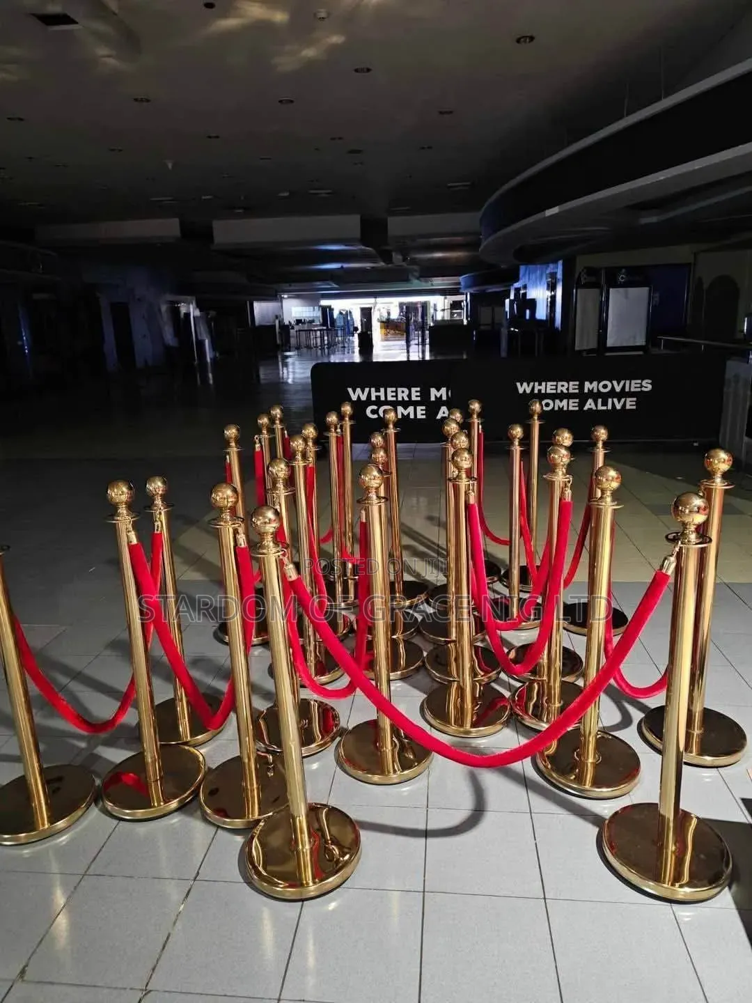 Queue Guide/Crowd Control