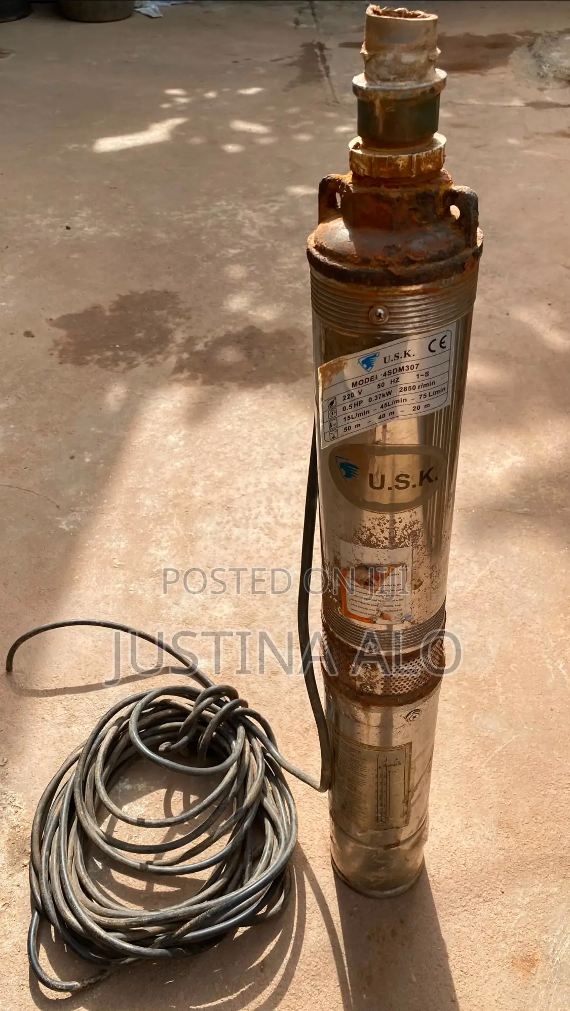 Submersible Water Pumping Machine