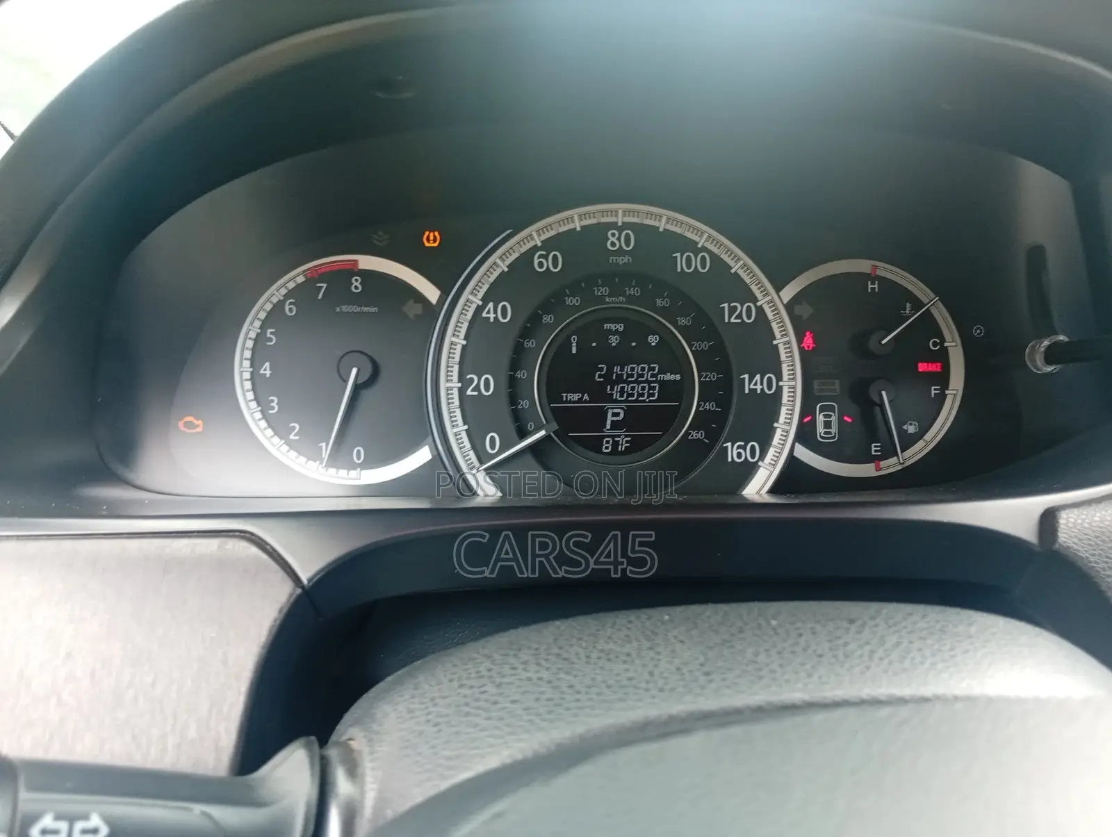 Honda Accord 2013 Silver