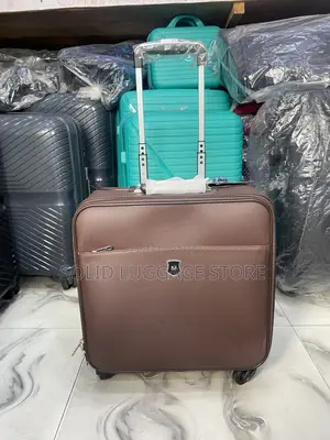 Cabin Size(16”) Leather Pilot Case