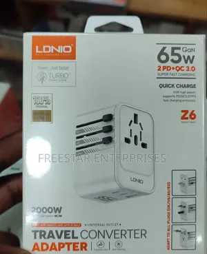 LDNIO 65W Travel Adapter/Converter