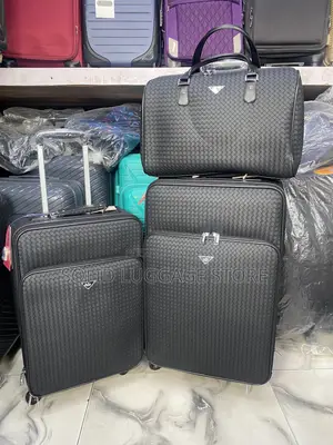Medium and Hand Luggage Size Leather Luggage Boxes
