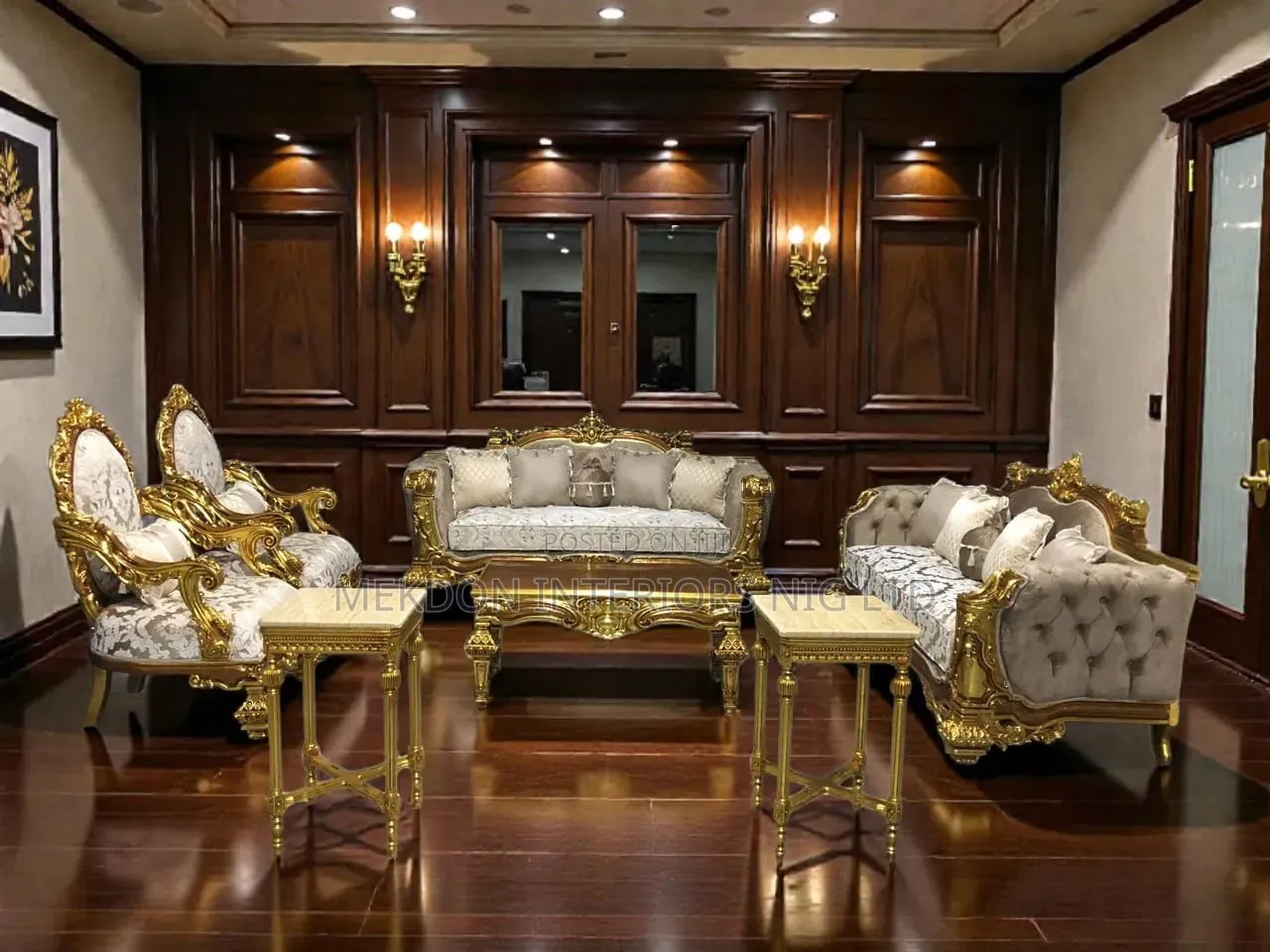 Seven Seater Sofa Made With Quality Materials