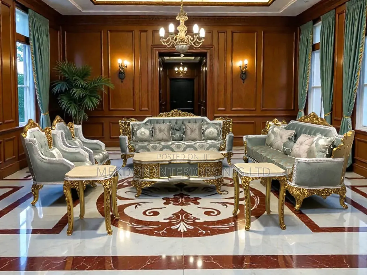7 Seater Royal Egyptian Sofa