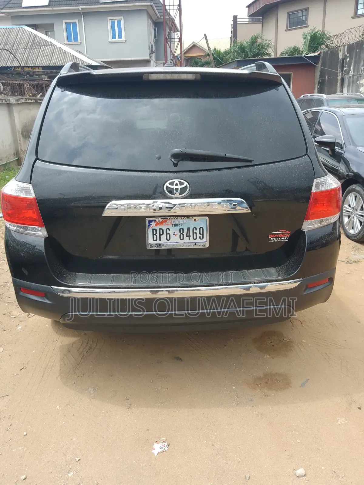 Toyota Highlander 2012 Black