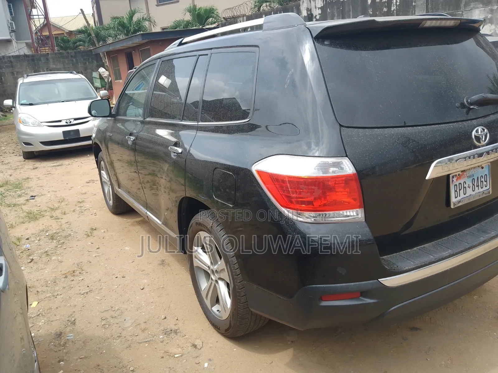 Toyota Highlander 2012 Black