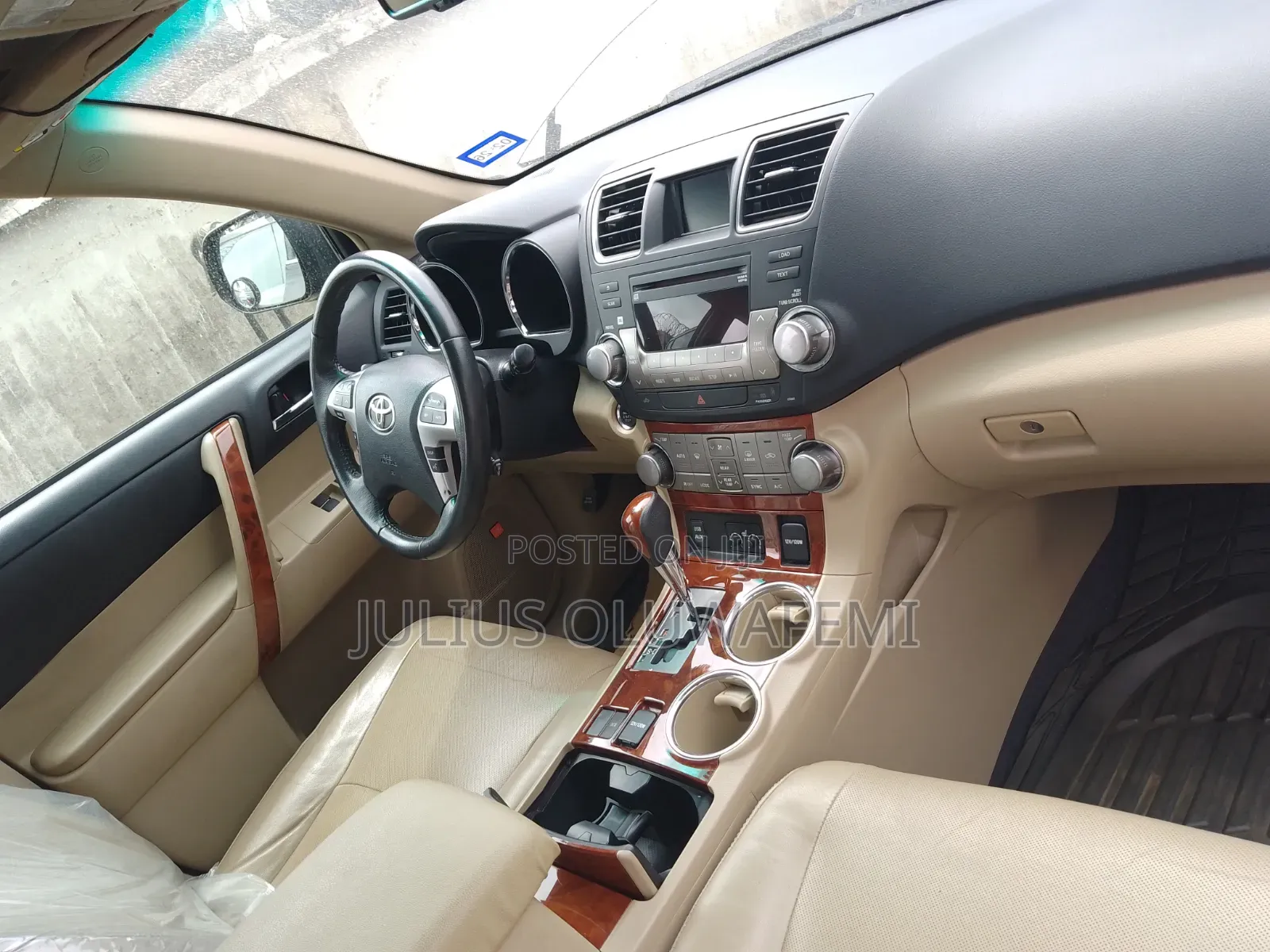Toyota Highlander 2012 Black