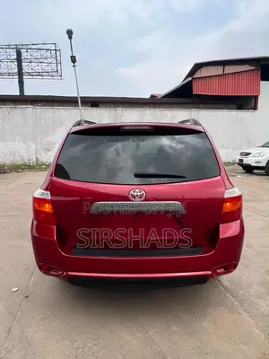 Toyota Highlander Sport 2010 Red