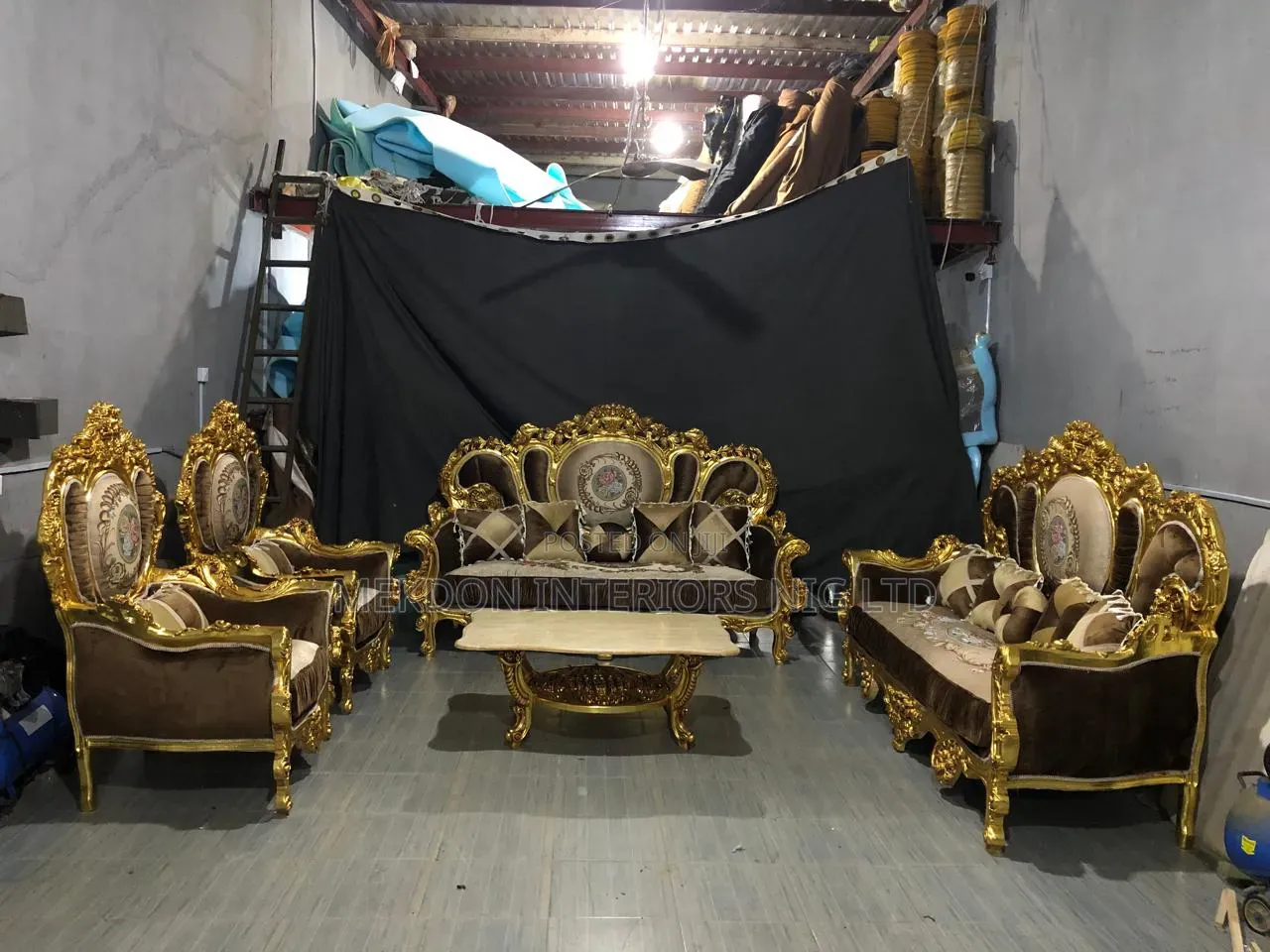 By 7 Seater Sofa Made With Quality Materials