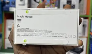 Magic Mouse (USB‐C) - White Multi-Touch Surface Wireless Mouse.
