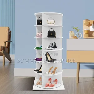 7 Tiers Rotating Shoe/Bag Rack
