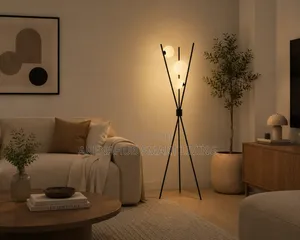 Artpad Nordic Black Floor Lamp Sofa