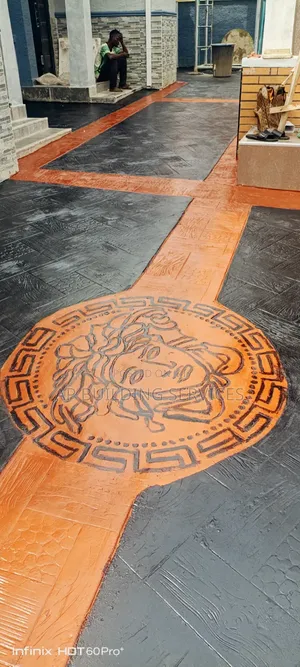 3D Stamped Concrete