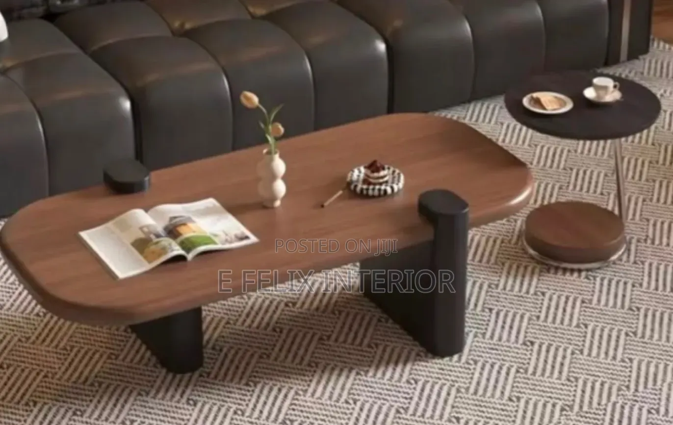 Multi Colored Wooden Center Table